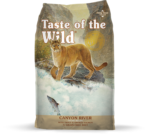 Taste of the wild® (Cats) Canyon River with Trout & Smoked Salmon 5LB exxab.com