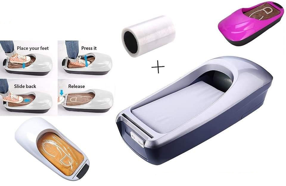 Portable Automatic Shoe Cover Dispenser