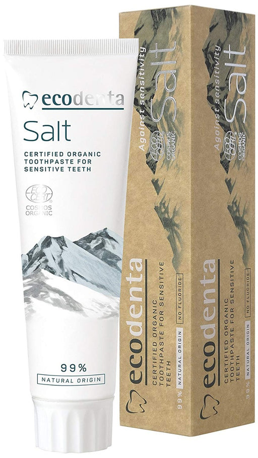 ECODENTA Toothpaste With Natural Salt, 100ml exxab.com