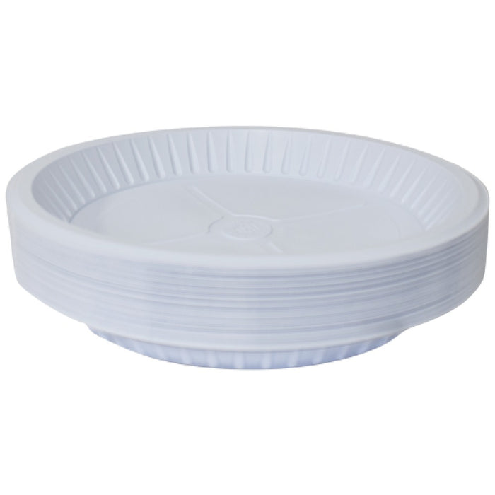 Disposable Plastic Plates 50 Pieces 22 cm