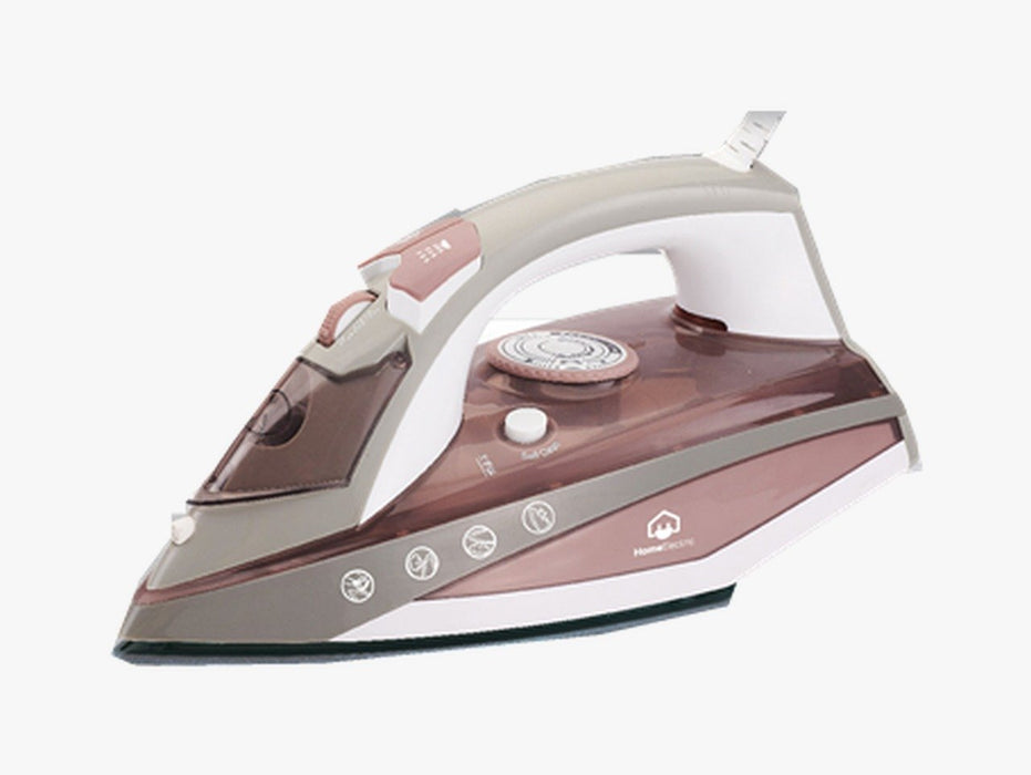 Home Electric HIT-83 Steam Iron 2200W Baby Pink - exxab.com
