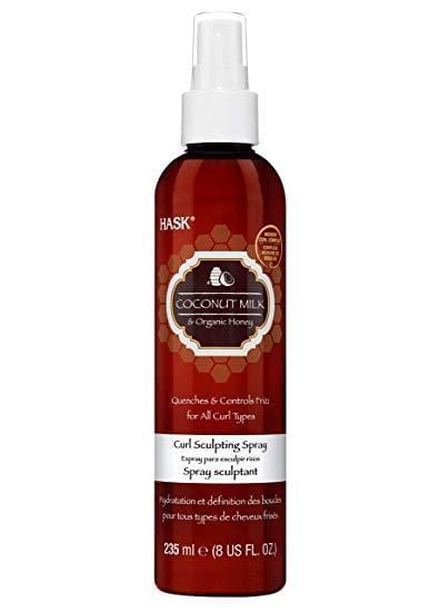 Hask Coconut Milk & Organic Honey Curl Sculpting Spray 8 fl.oz - exxab.com