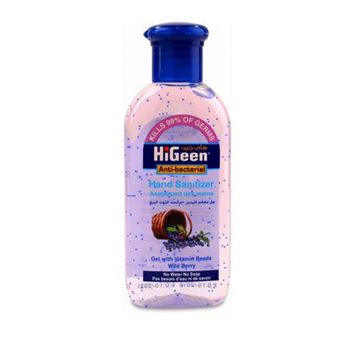 HiGeen Berry Hand Sanitizer Kills 99% Of Germs 110 ml exxab.com