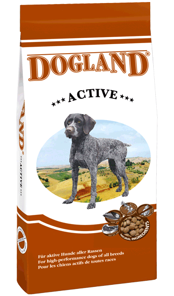 Dogland Active Dog Food 15 Kg - exxab.com