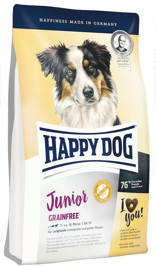 Happy Dog® Junior Grain free All breeds Dog Food 10kg exxab.com