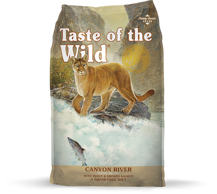 Taste of the wild® (Cats) Canyon River with Trout & Smoked Salmon 5LB exxab.com