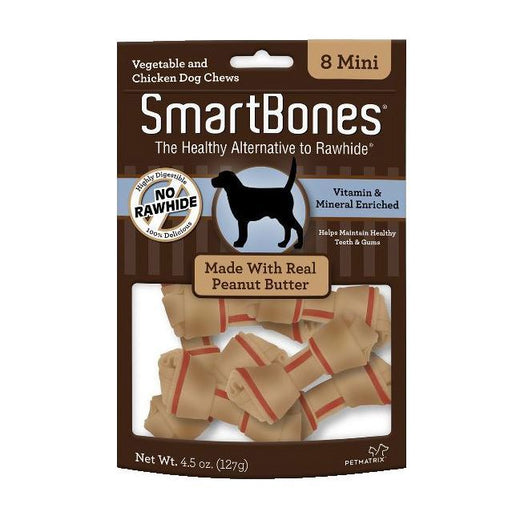 SmartBones® Peanut Butter Mini (8/pack) exxab.com