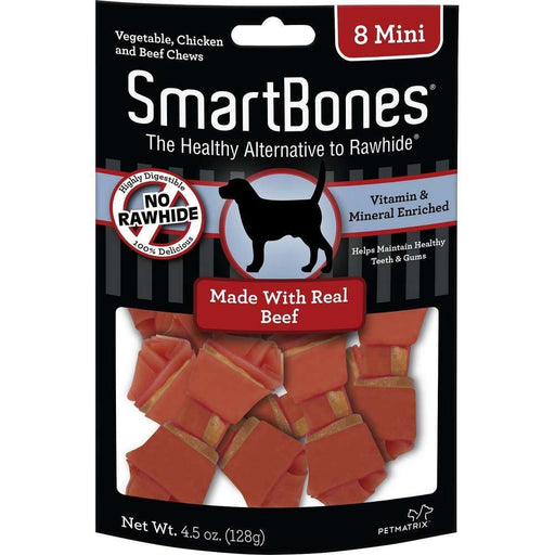 SmartBones® Dogs Beef Mini (8/pack) exxab.com