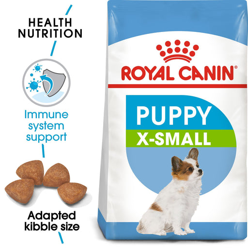 Royal Canin ® X-Small Puppy Dog Dry Food 1.5kg exxab.com