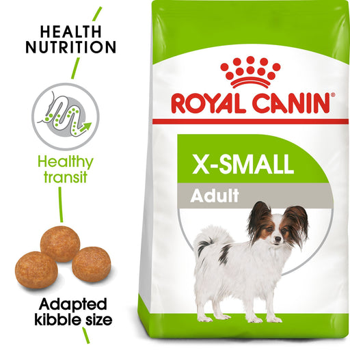 Royal Canin ® X-Small Adult Dog Dry Food 1.5kg exxab.com