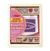 Melissa A Doug 2415 Butterfly and Hearts Stamp set with 8 stamps - exxab.com