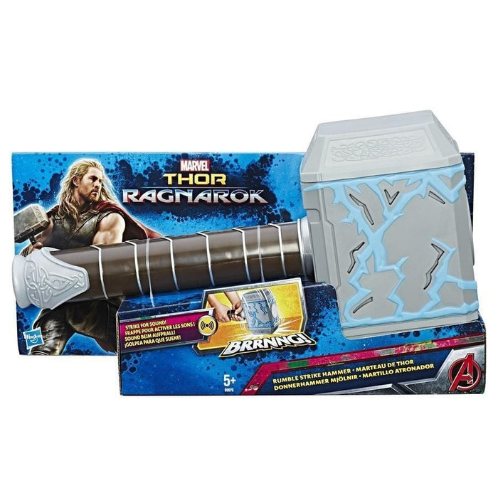 Hasbro B9975 Marvel Thor Ragnarok Thor Rumble Strike Hammer - exxab.com