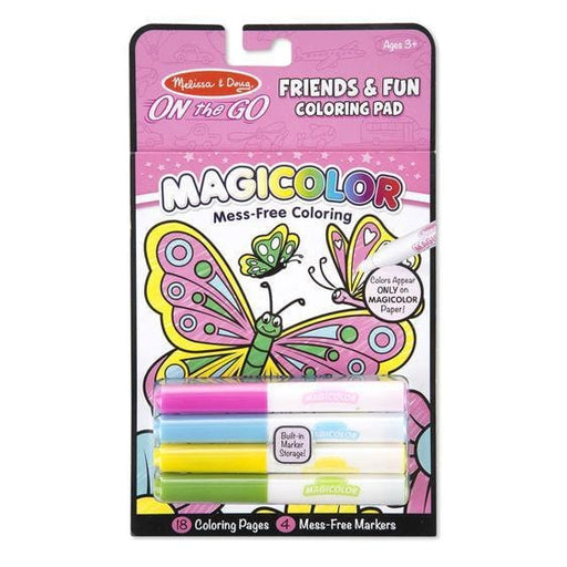 Melissa A Doug 9134 Magic color Coloring Pad, Friends & Fun - exxab.com
