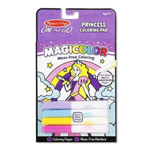 Melissa A Doug 9136 Magic color Coloring Pad,Princess - exxab.com