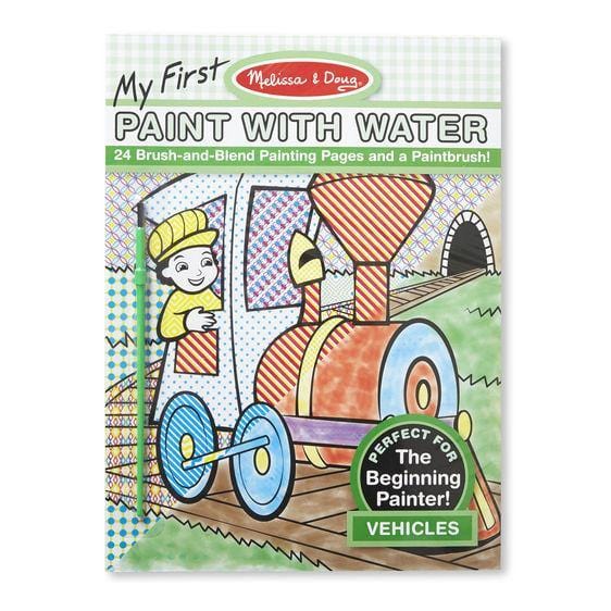 Melissa A Doug 9339 Paint with water, Vehicles & painting pages - exxab.com