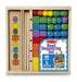 Melissa A Doug 570 Bead Sequencing Set with 46 wooden beads - exxab.com