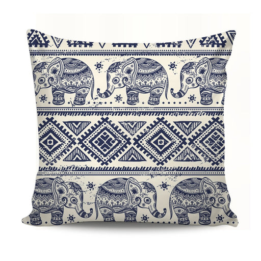 Home Decor Cushion With Oriental Elephant Design exxab.com