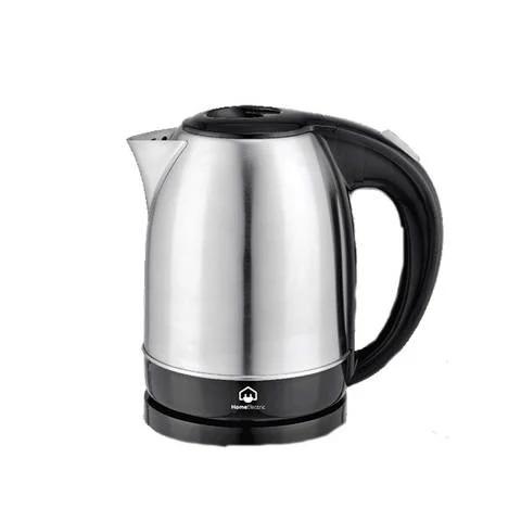 Home Electric KK-579 Stainless steel 1.7L Water Kettle Silver - exxab.com