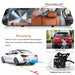 Vehicle Blackbox DVR Full HD 1080P 4.3 inch car rearview mirror - exxab.com