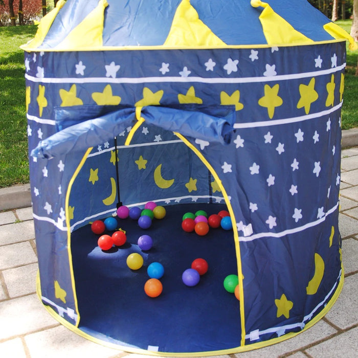 Portable Foldable Kids Play Tent With 100 Balls - exxab.com