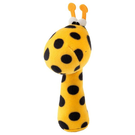 Soft Yellow & Black Rattle Toy - exxab.com