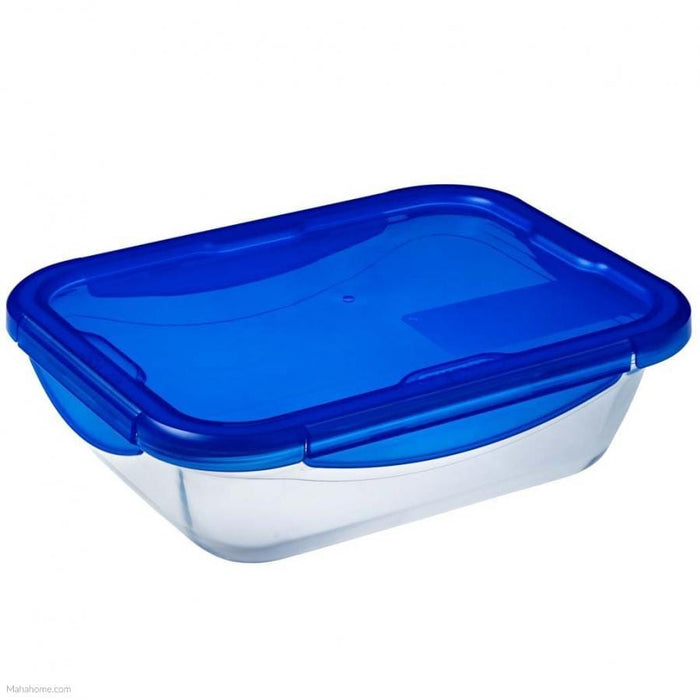 Pyrex 281PG00 Cook & Go Rectangular Container Lid Microwave Oven Airtight - exxab.com