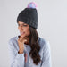 Women's Winter Pom-Pom Detail Beanie Hat exxab.com