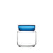 Luminarc Storage Glass Jar Blue Lid - exxab.com