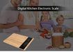 Wooden Digital  Electronic Kitchen Scale 5000g/1g - exxab.com