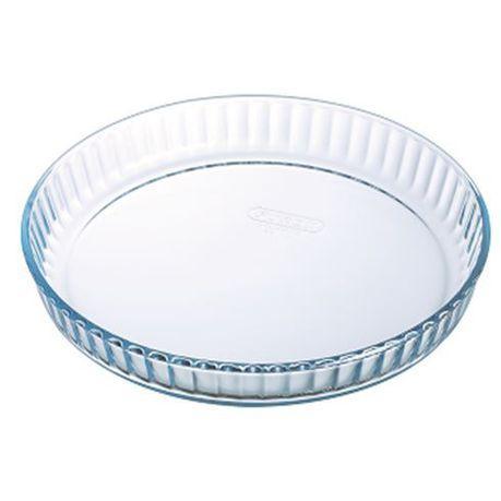Pyrex Round Flan/Quiche Dish  Glass - exxab.com