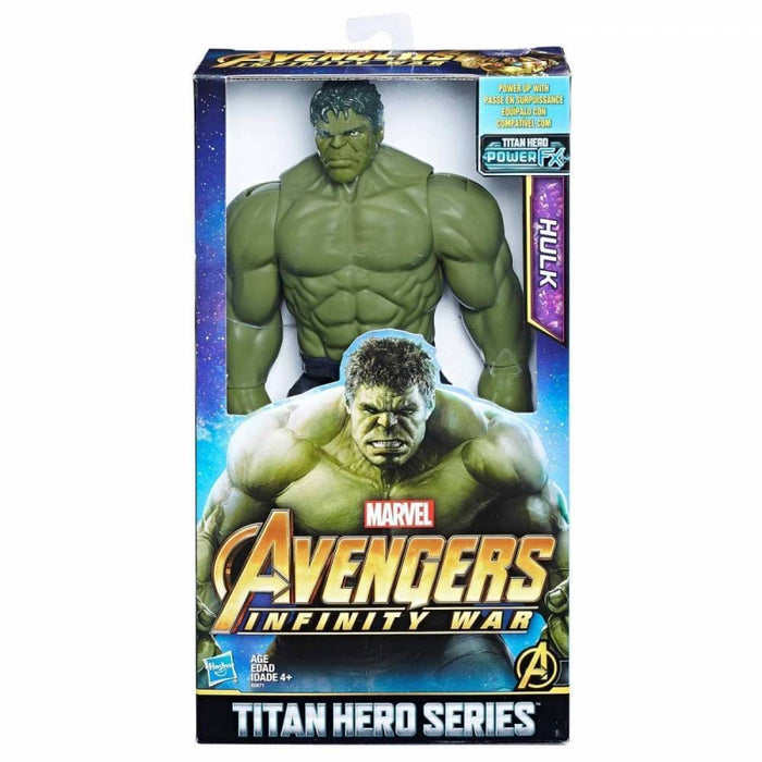 Hasbro E0571 Marvel Titan Hero Series Hulk with basic articulation - exxab.com