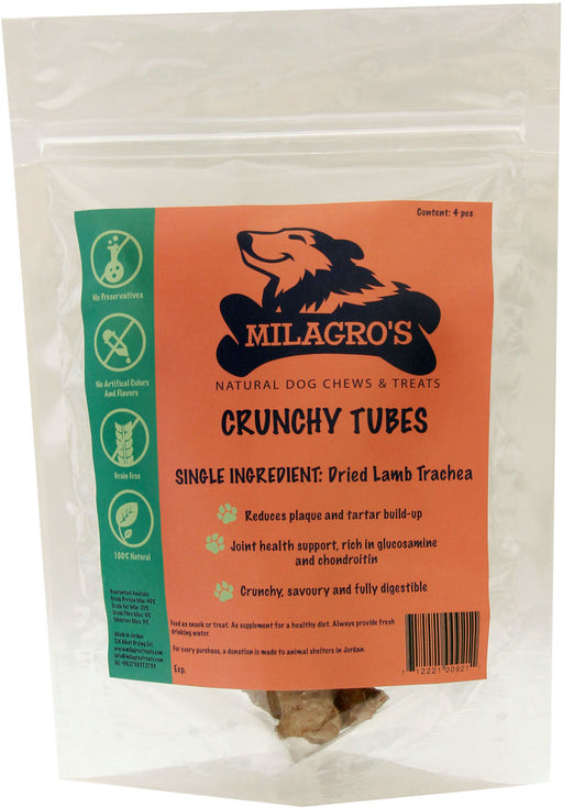 MILAGRO'S Crunchy Lamb Tubes (4 pcs) - exxab.com