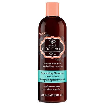 Hask Monoi Coconut Oil Nourishing Shampoo & Conditioner 12 FL.OZ - exxab.com