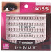 i Envy by Kiss Eye Lash Individual LUXE Black Short #KPE01b exxab.com