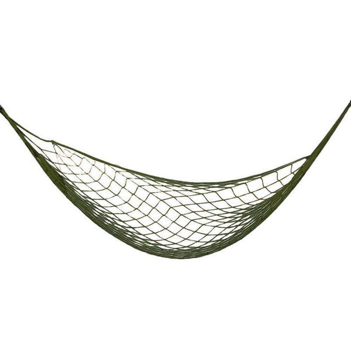 Portable nylon green hammock in carrying bag - exxab.com