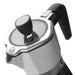 Pedrini 02CF054 Coffee Maker White Alumi. Transparent cover Black Pot Safety Valve - Gift Box - exxab.com