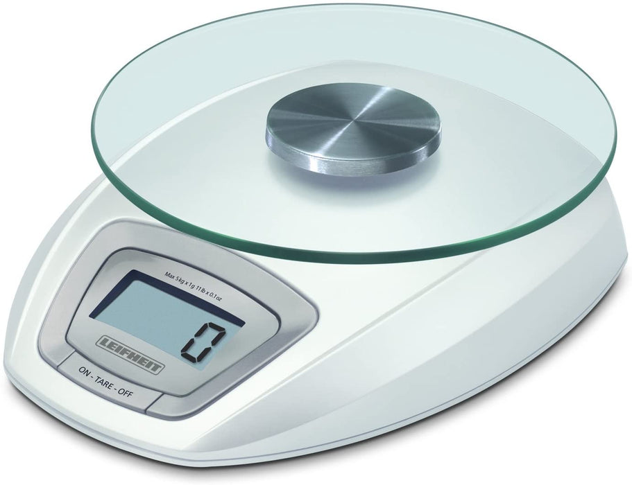Leifheit 3173 Digital Kitchen Scale With Removable Glass Plate 1g - 5K