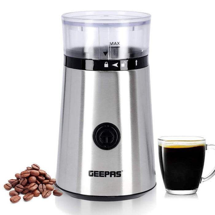Geepas GCG5471N Stainless Steel Coffee Grinder  55gms