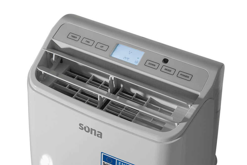 Sona YPS-12H White portable air condition 1 Ton - exxab.com