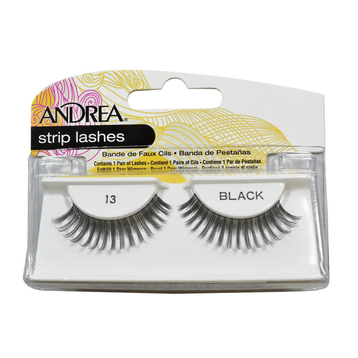 Andrea False Eyelashes Strip Lash Style 13 Black exxab.com