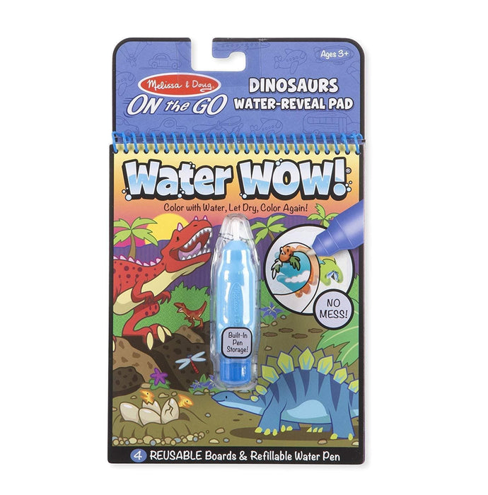 Melissa A Doug 9315 Water Wow Dinosaurs Reusable Water Reveal Pad - exxab.com