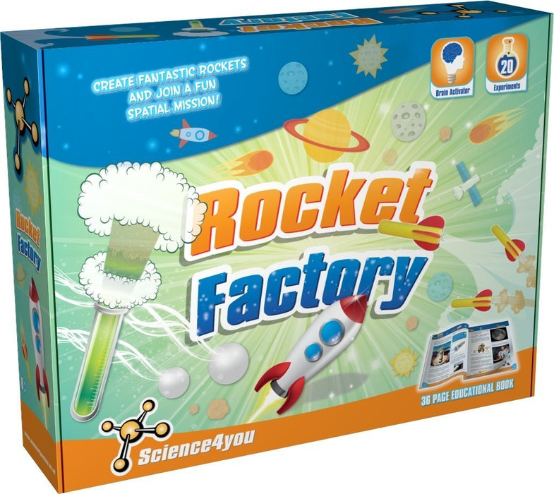 Science4You Rocket Factory Science Kit - exxab.com