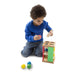 Melissa A Doug 3559 Pound and Roll Tower with colored pieces - exxab.com