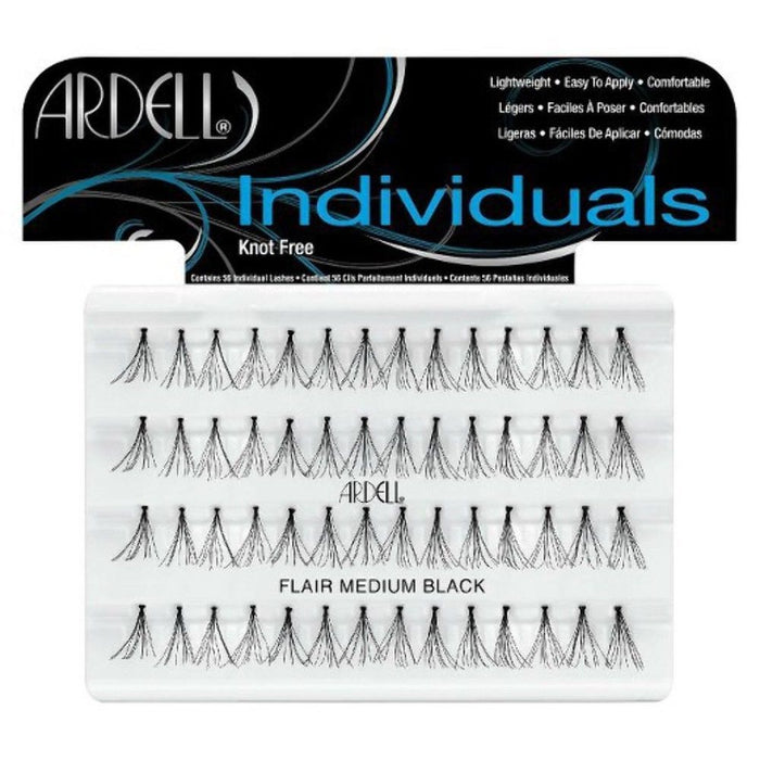 Ardell Individual Knot Flare Medium Eyelashes - exxab.com