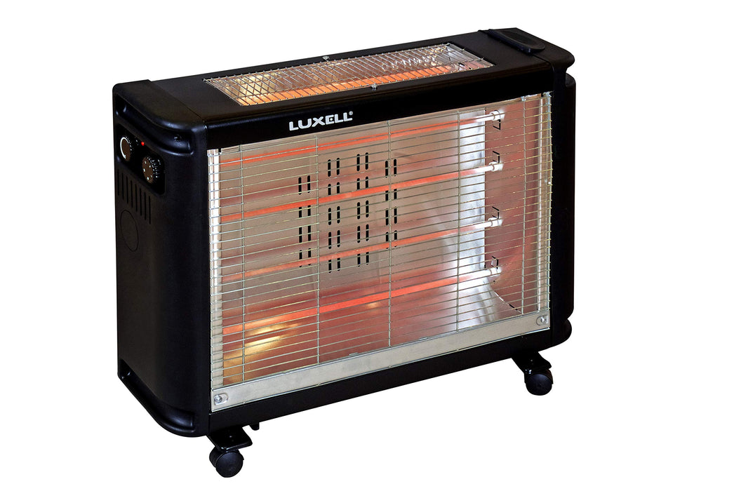 Luxell LX-2811-6 Electric Heater 6 Quartz 2200w Black