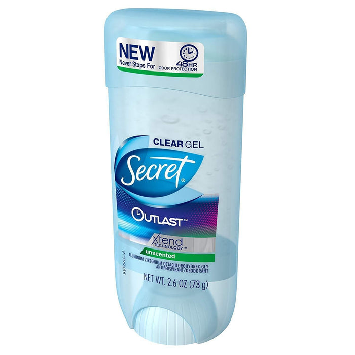 Secret Fresh Antiperspirant and Deodorant Clear Gel - exxab.com