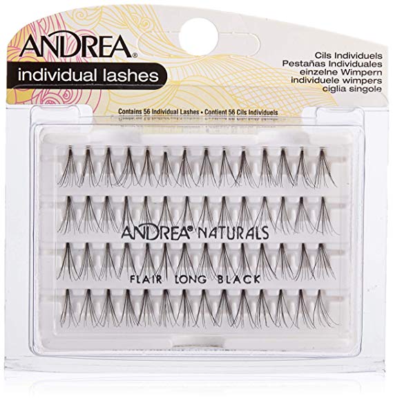 Andrea Perma-lash Individual (Flair Long Black ) exxab.com