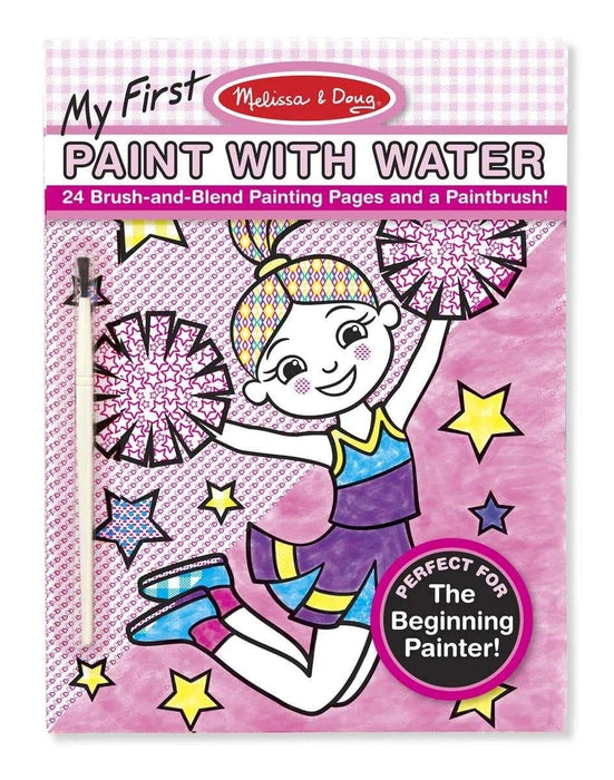 Melissa A Doug 3183 Paint with water Pink, 24 brush & blend pages - exxab.com
