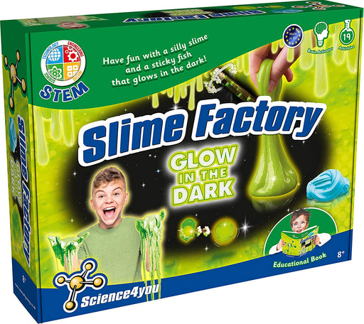 Science4You Slime Factory Glow In The Dark - exxab.com