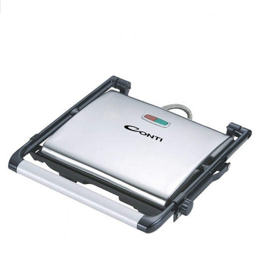 Conti GC-2160 Stainless steel Grill With Tefal Plates 1900 Watt exxab.com